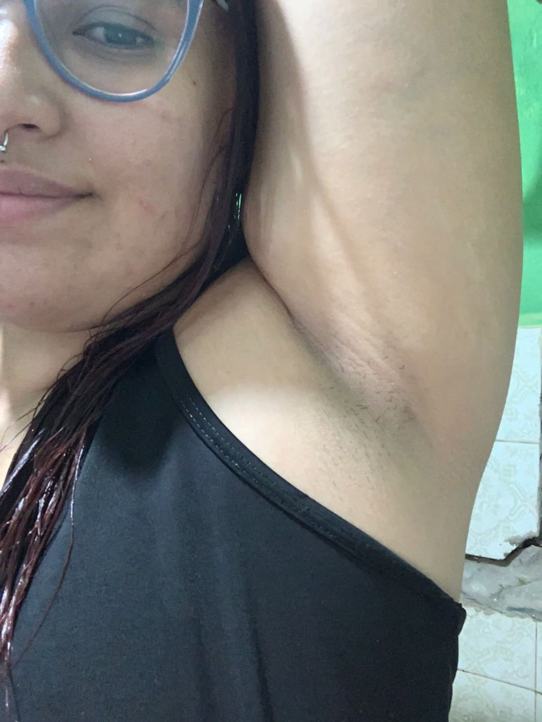 Fetish stubble Armpit