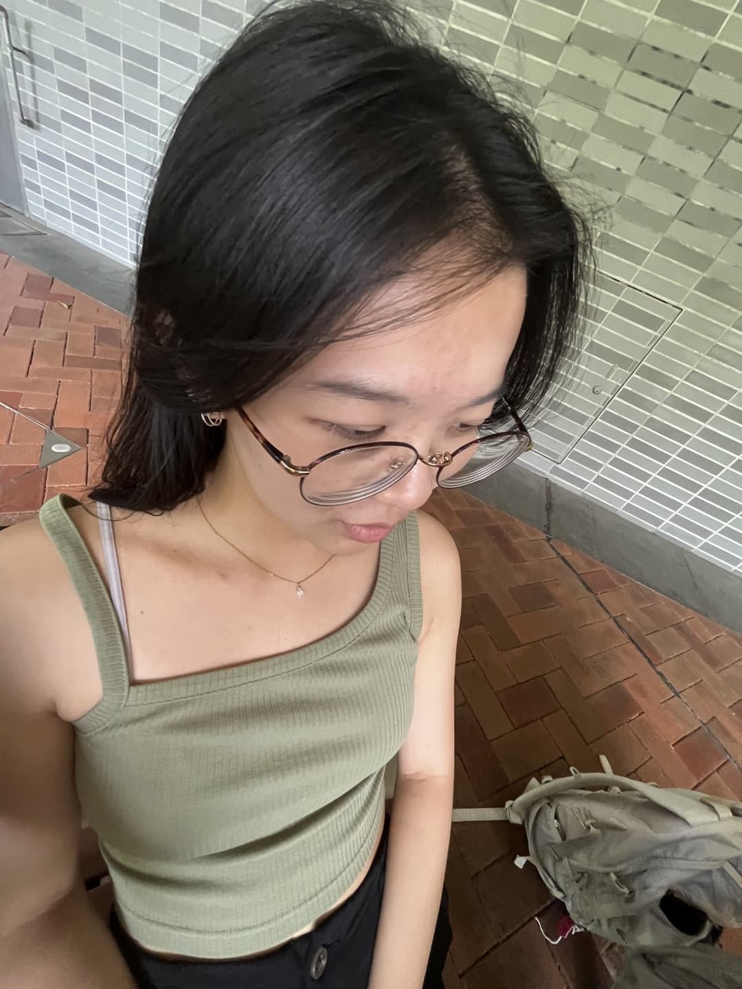 Abg asian takes cum all over her face