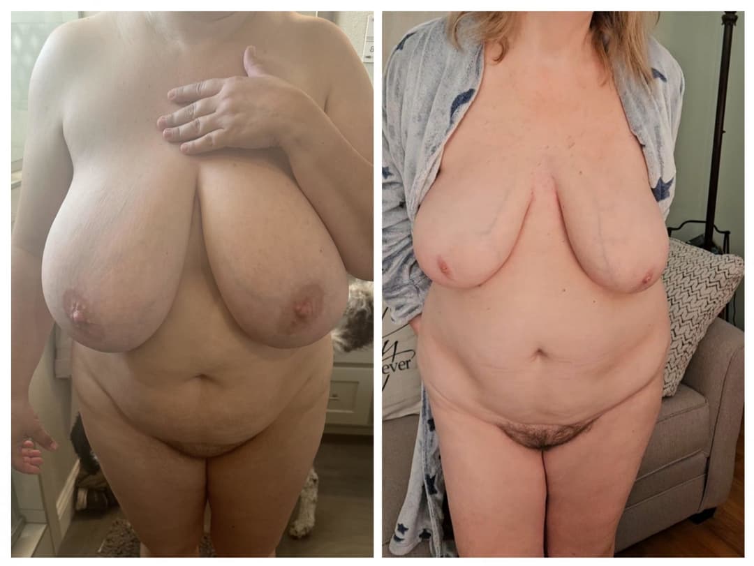 Click to view full size COLLAGE Side by Side BOOB DOMINATION