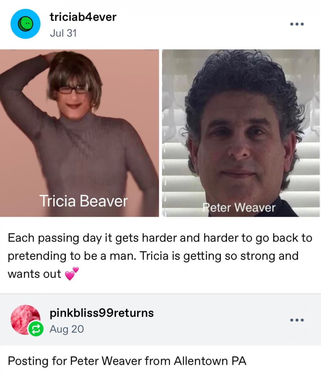 Sissy Peter weaver stepping out