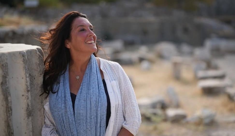 Mature Historian Bettany Hughes. Part 8