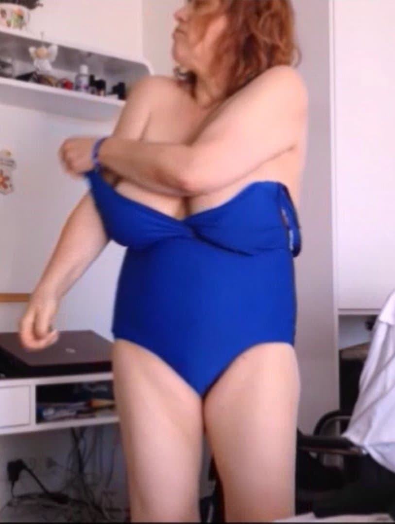 Mature kristina swimsuit