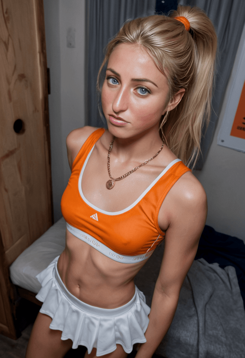 NCAA college tennis player leaked fraternity party sex nudes AI fakes