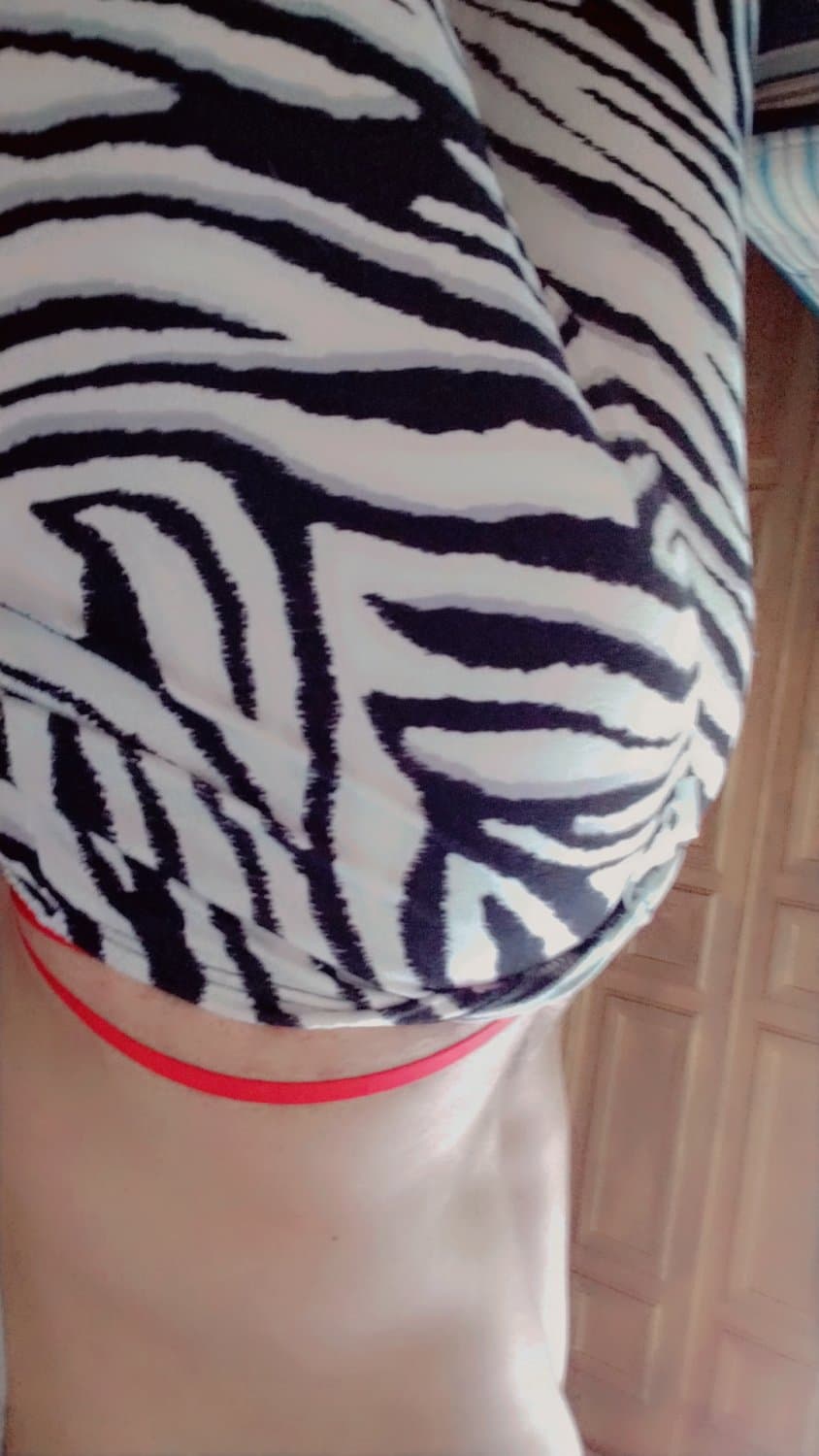 Culo en pijama de cebra