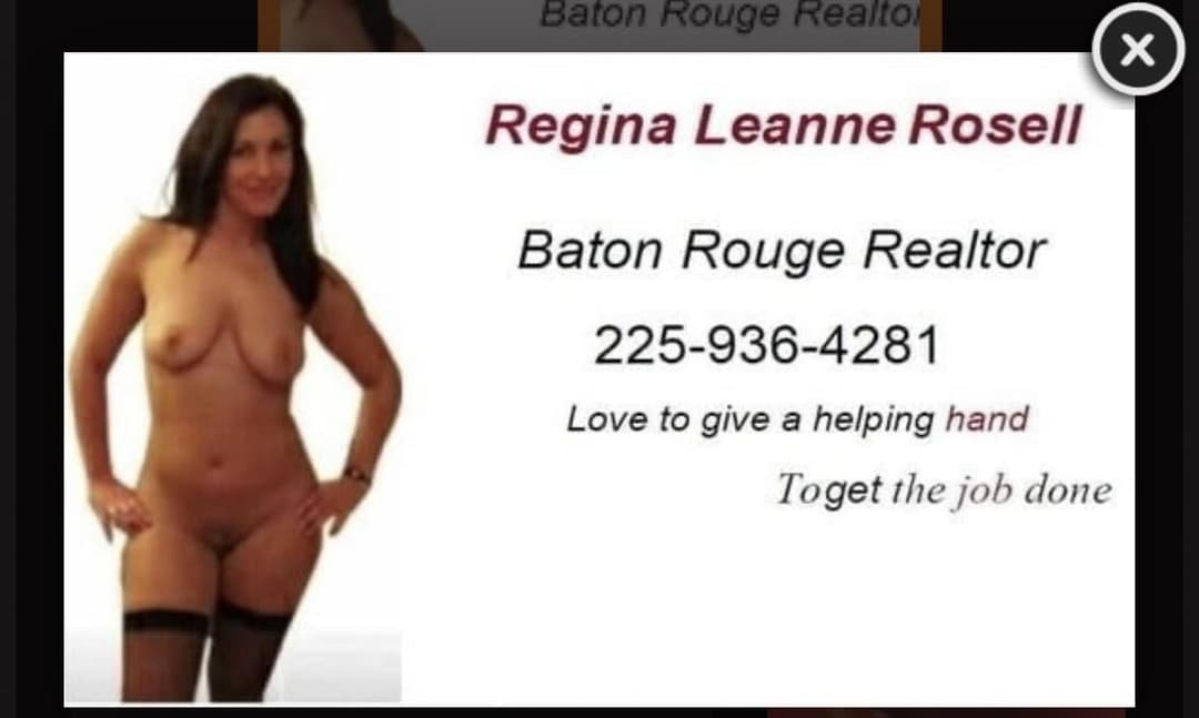 Regina R - Baton Rouge SEXY Realtor - BBW and proud of it. Pease comment