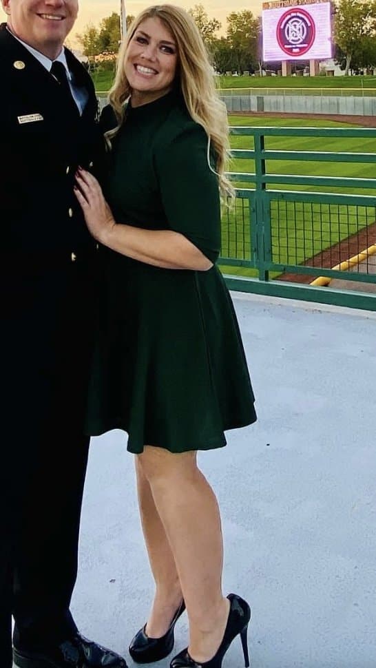 Sexy teacher Mandi Casillas Bolinger is so sexy and busty