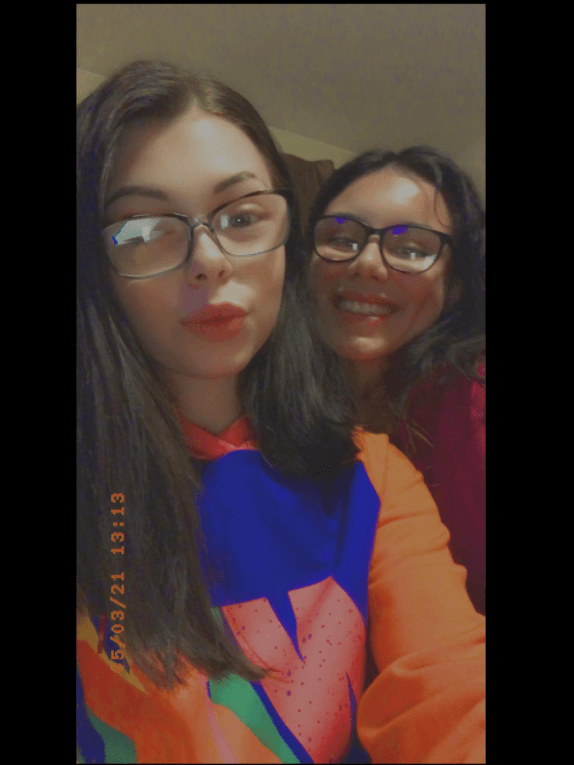 Former Classmates Sister and Her Friend