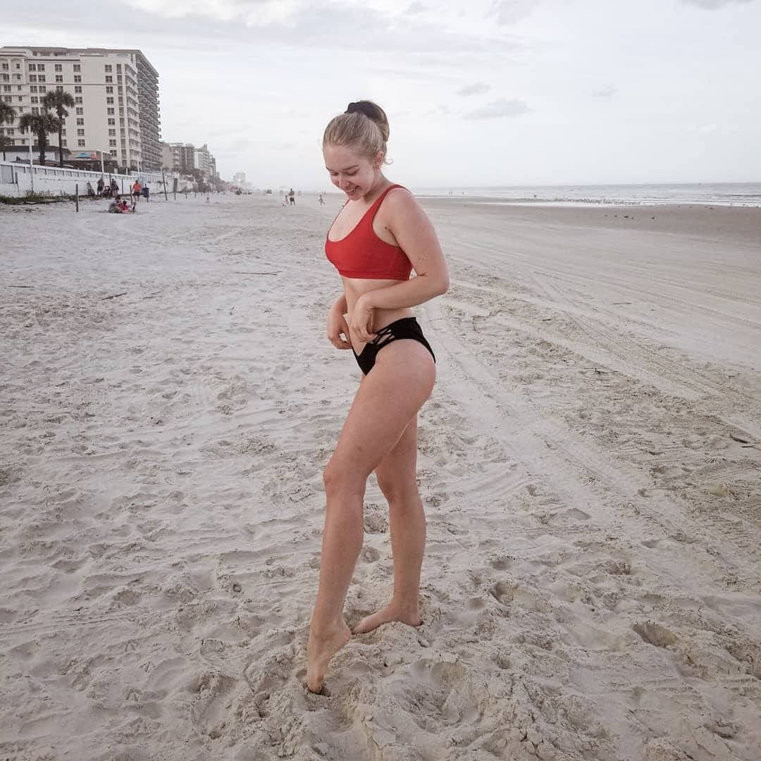 IRL pale blonde Lydia is an innocent dream