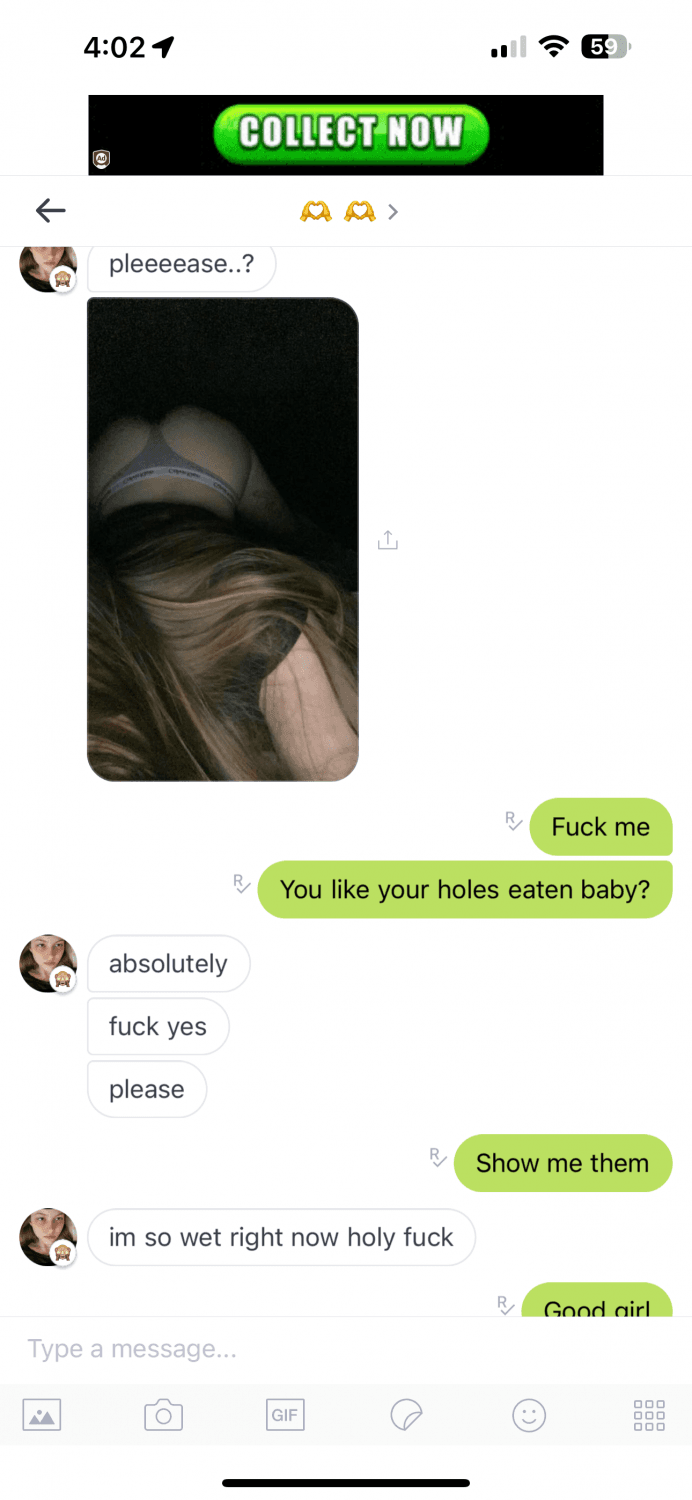 Click to view full size Let me message a girl you know on Kik! Her boyfriend sent me her username to message her. Results: