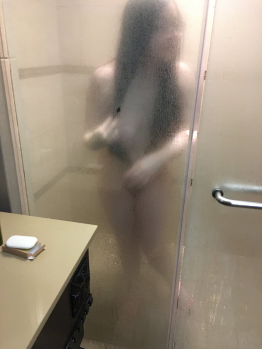 18yr old Showering gf < 25yr old showering wife