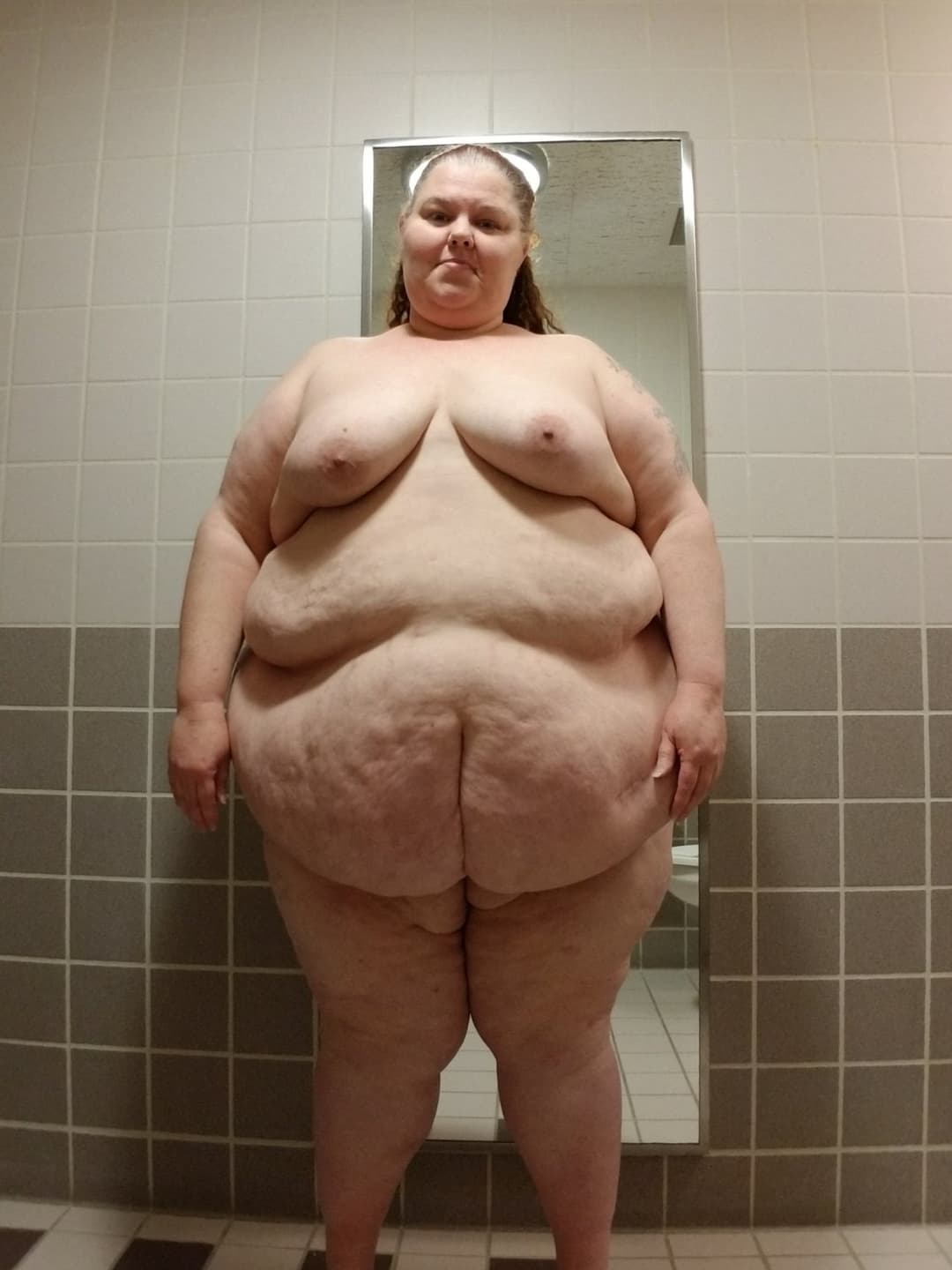 Nasty Public Fat Bitch Aprill Thompson is addicted to BBC