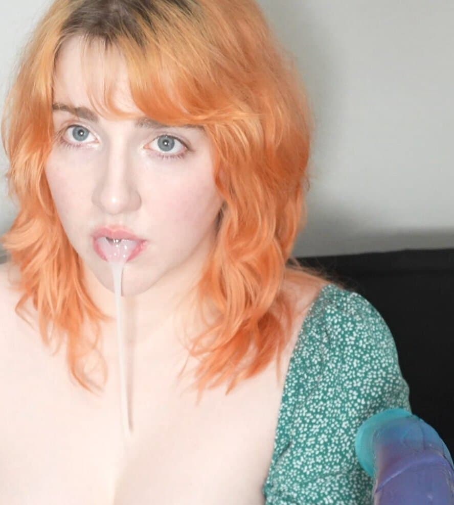 Whore is a PRO at Sucking Cock! Facials Cum Lube