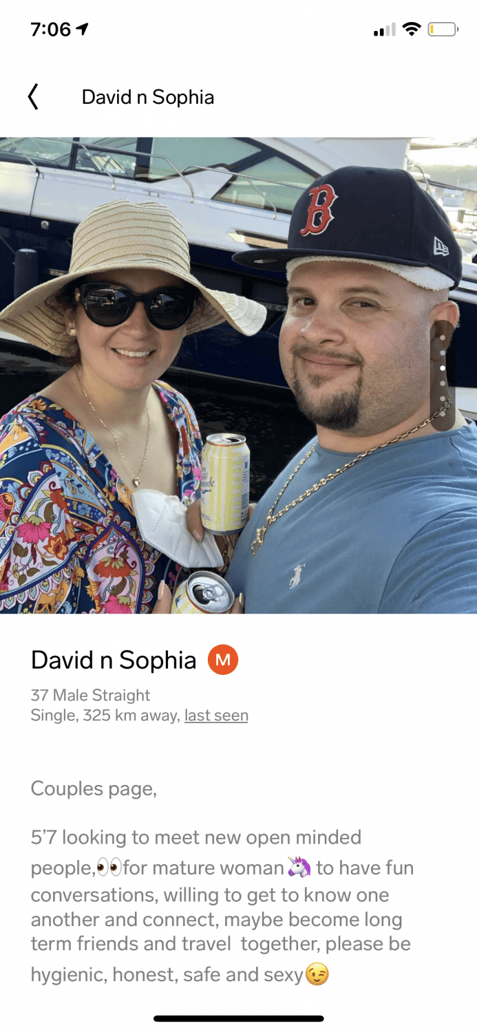 David & Sophia (Sophia gets mad at him for being too rough)