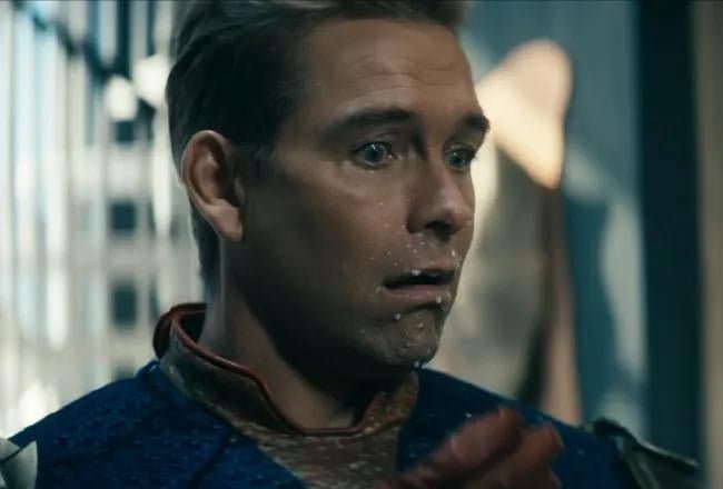 Homelander would marry the teen Latina with big milk filled tits and swollen nipples.