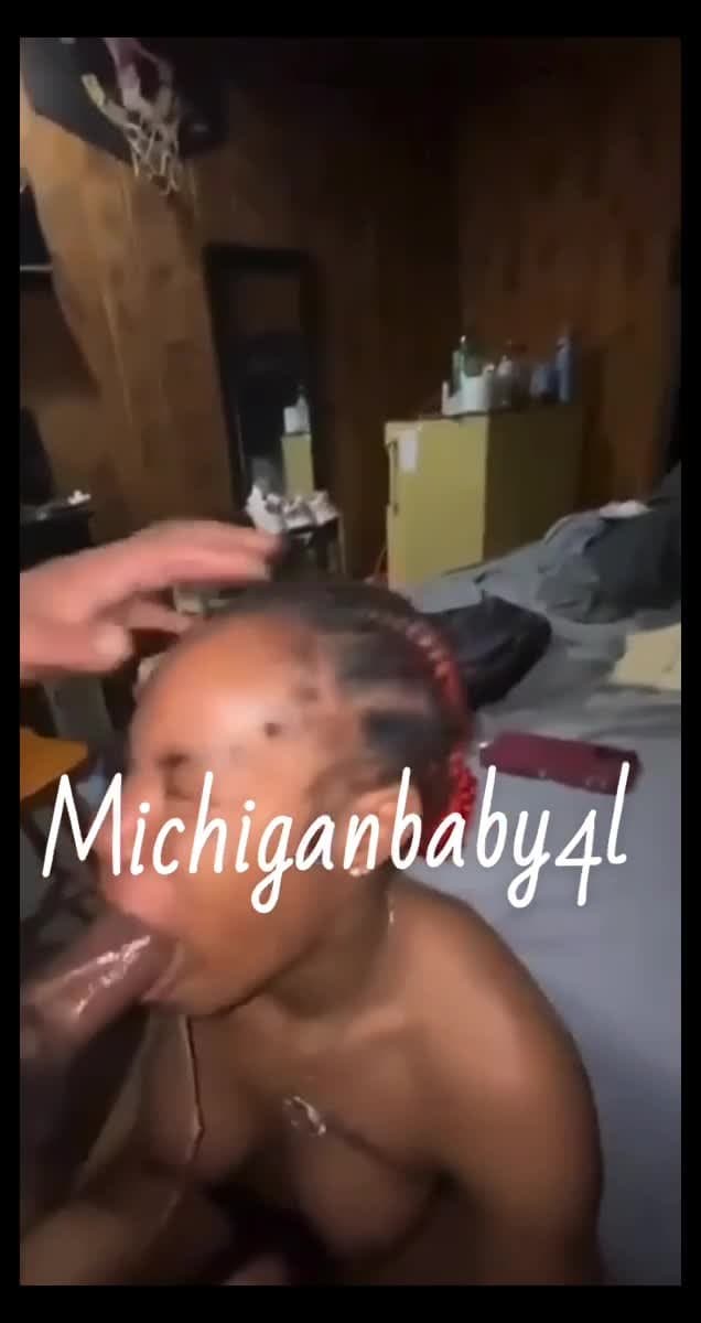 Diamond Black girl gets face-fucked by me