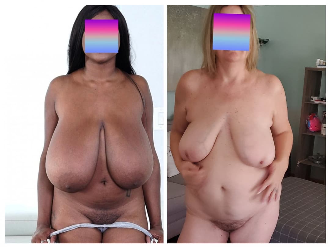 COLLAGE The Biggest Boobs and Ass comparisons....