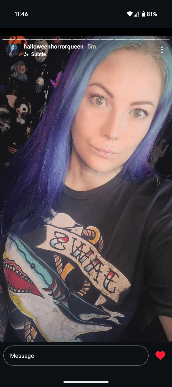 Click to view full size Radiant skin on this 45 year old MILF. Would love seeing her victimized in a snuff film.???