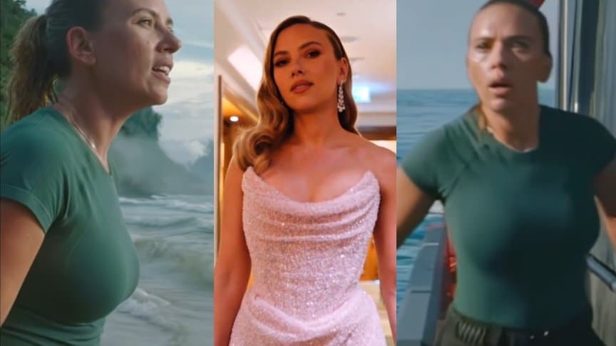 Milf Scarlett Johansson Goon Fuel (Split Screen)