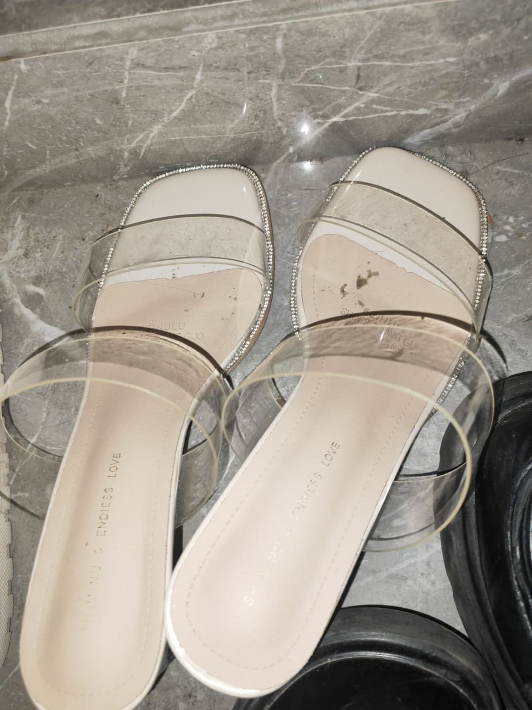 Asian shoes and cum 2