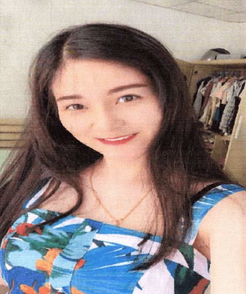 Her husband wants us to see her beautiful figure.