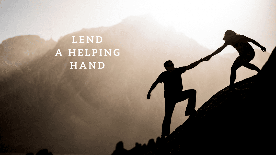Lend a helping hand