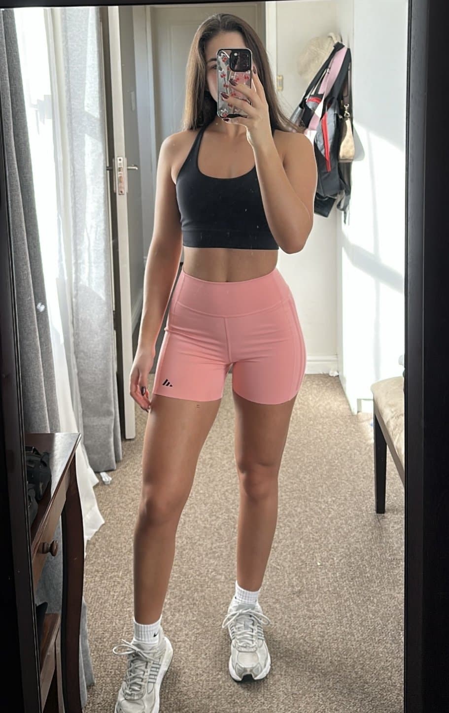 fitness model Romy has a thick ass