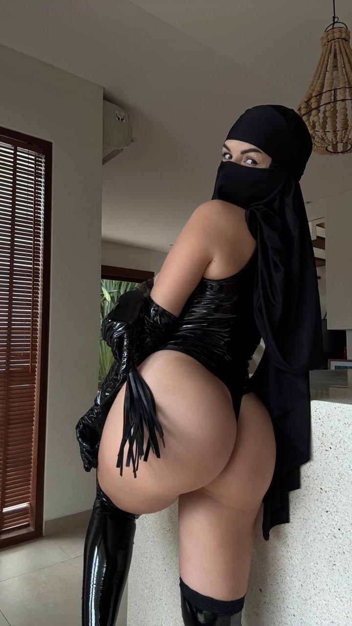 Gala Black and my latex costume