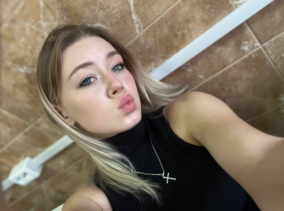 At least she wears the cross to counter her inner slutiness