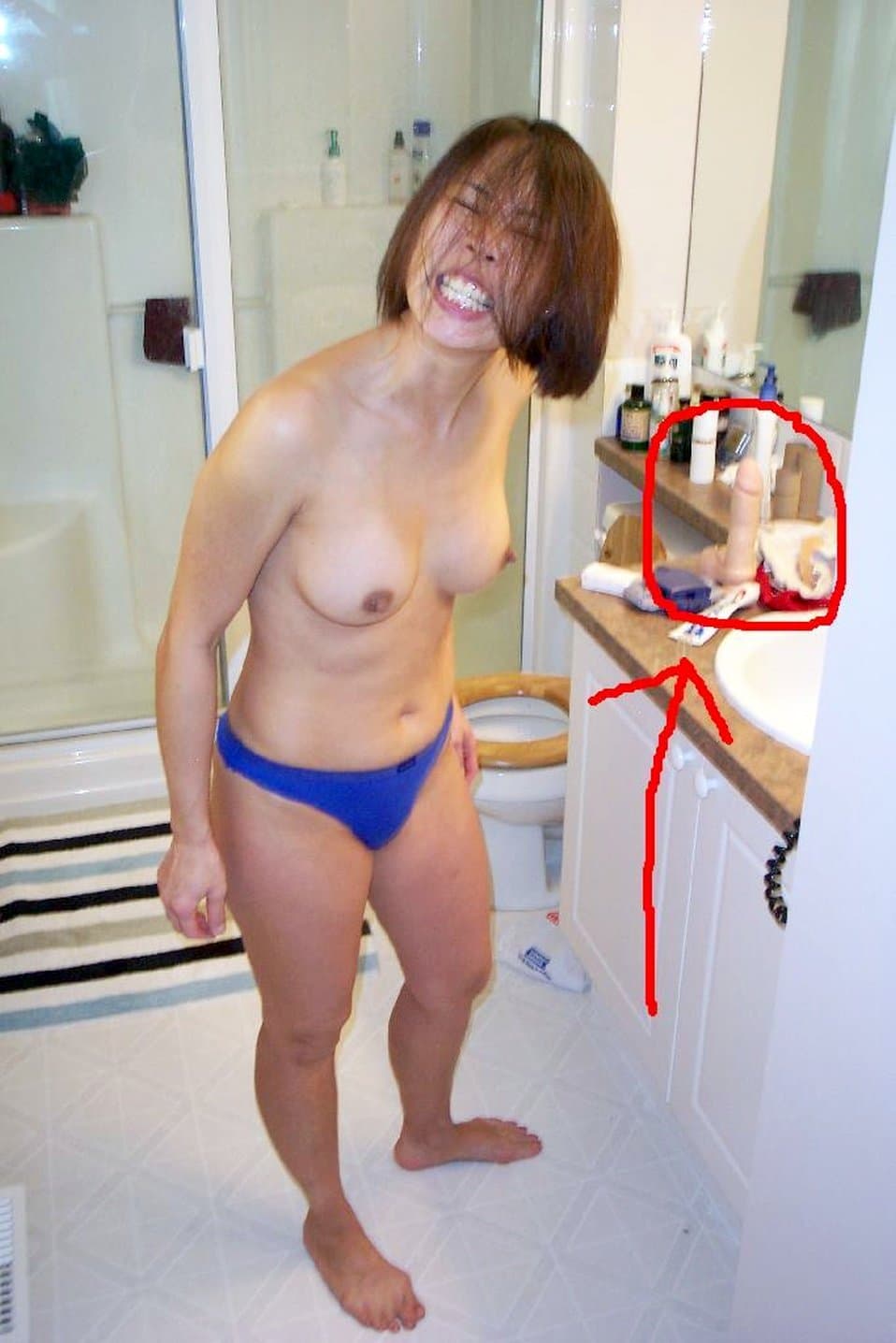 Asian Wife would you let her suck your Cock?