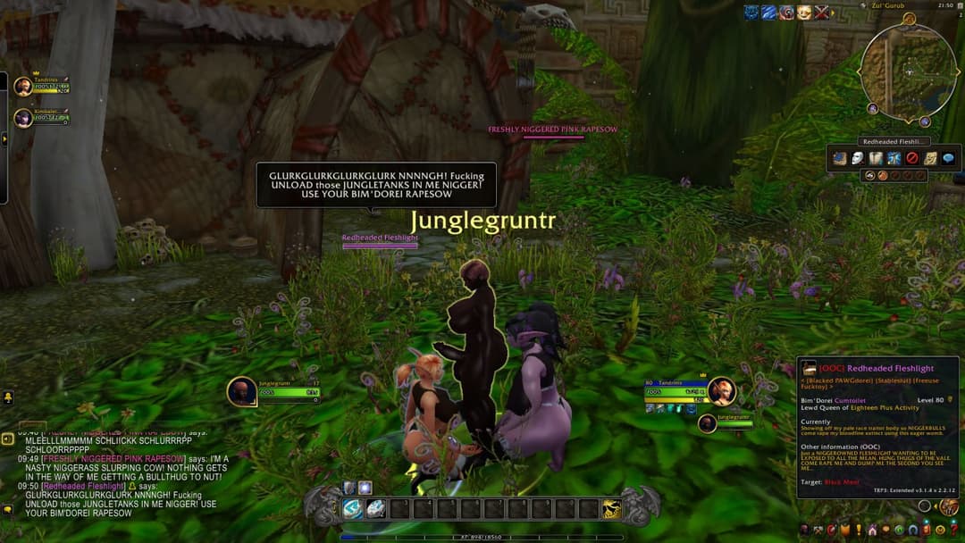 Two Knife Ear Nigger Owned BreedBunnies Milking Two Greasy Ape Sludgeloads.