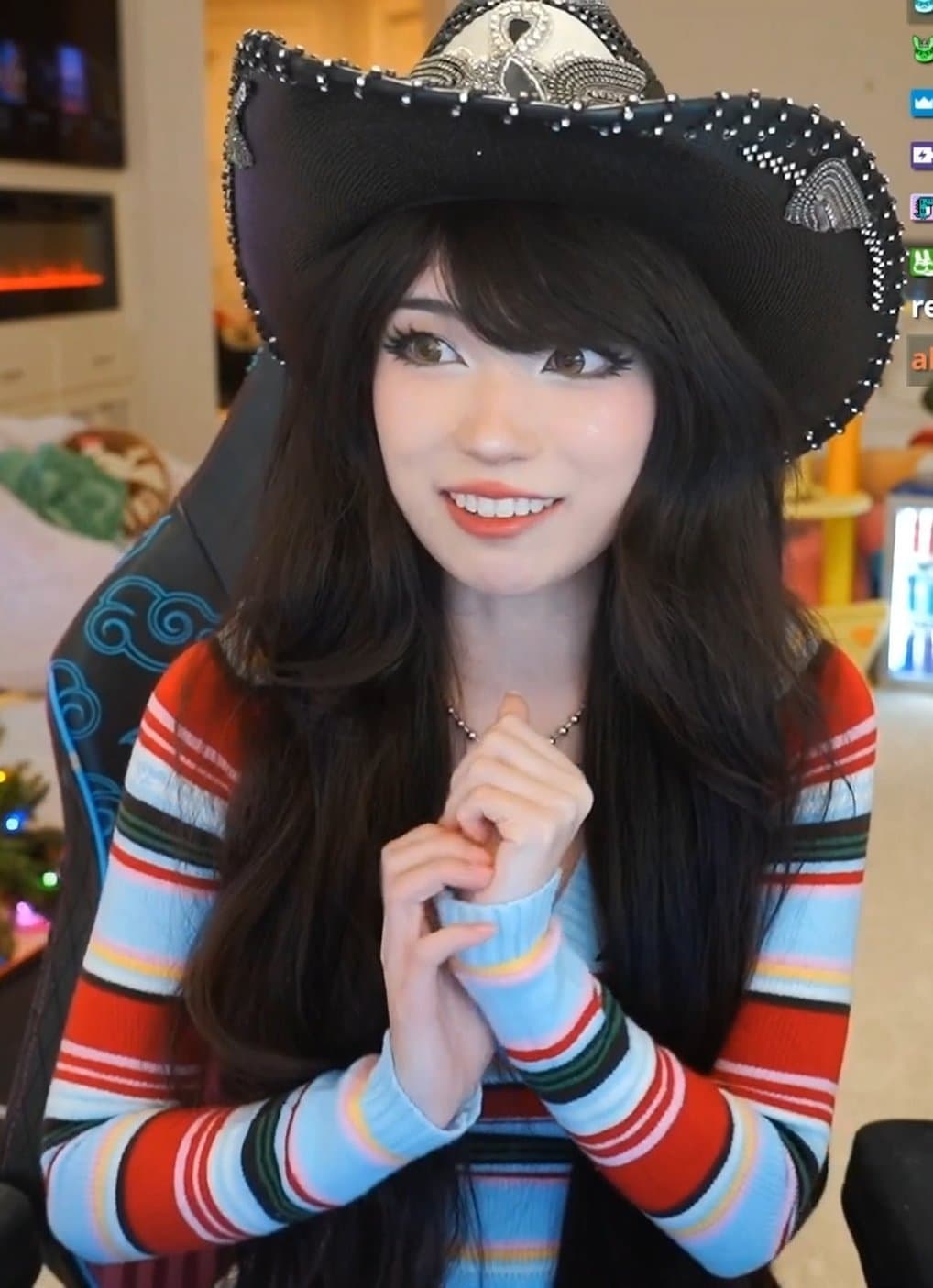 Em1 twitch streamer cowboy nudes AI
