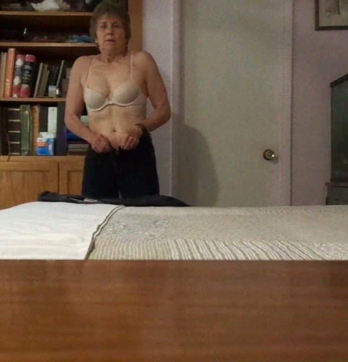 Grandma Danielle craves young hard cock and cum in her dry wrinkled cunt