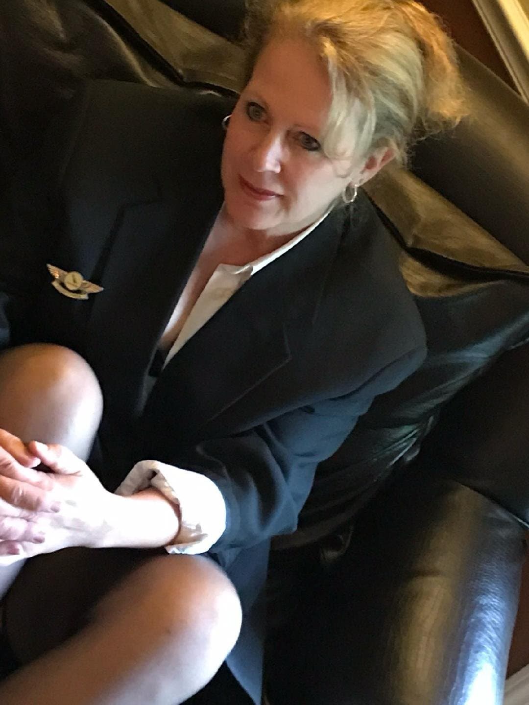 Flight Attendant Julie Abernathy For Your Pleasure