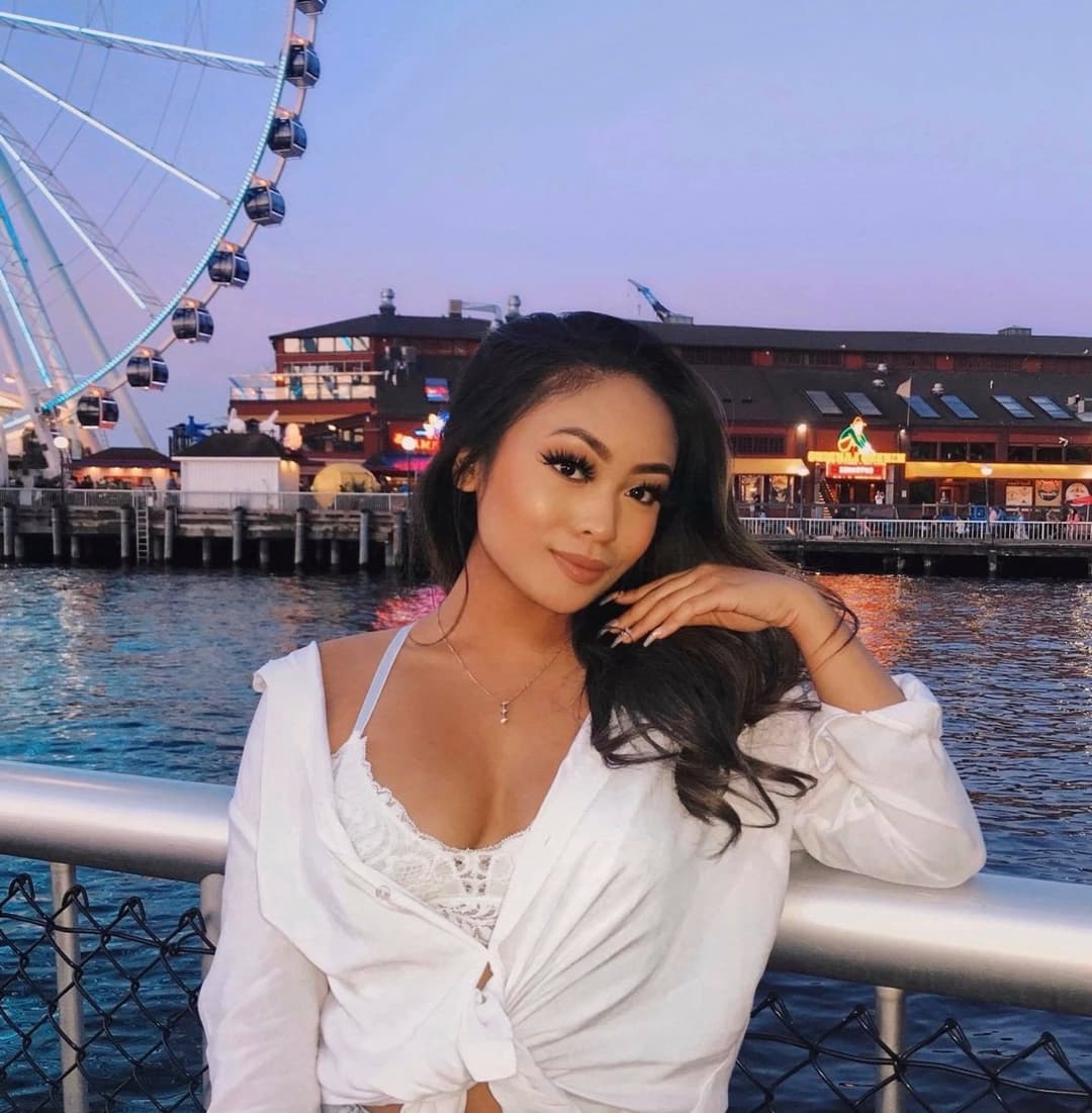 SAM - Bay Area college fit Asian takes a 10” BBC {FS}