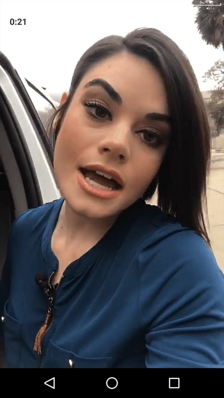 News anchor Camilla Rambaldi