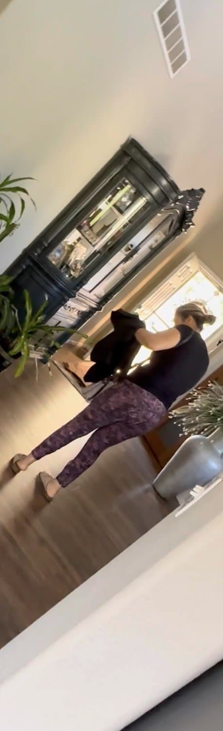 Creep shot of my mother in law