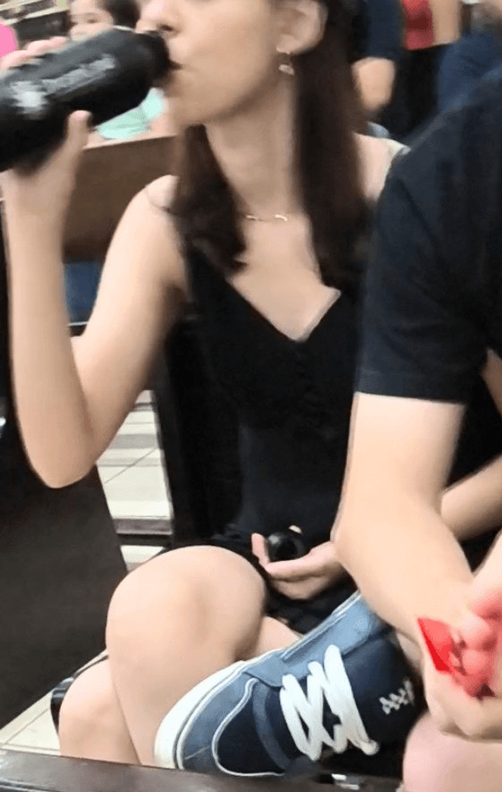 Delícia branquinha na missa de natal