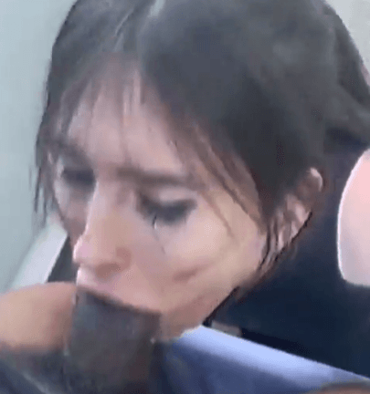 White Girl giving blowjob to bully For Bbc,Blowjob,Thick, slutty babe outdoor horny trans femboy