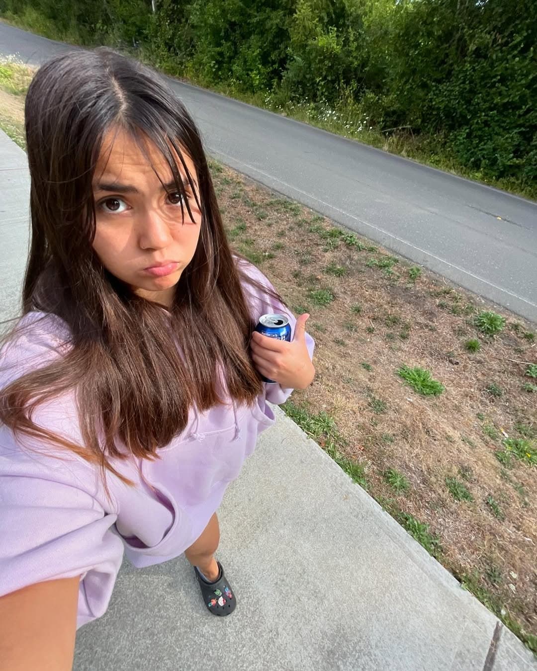 Barely legal native american IRL baddie