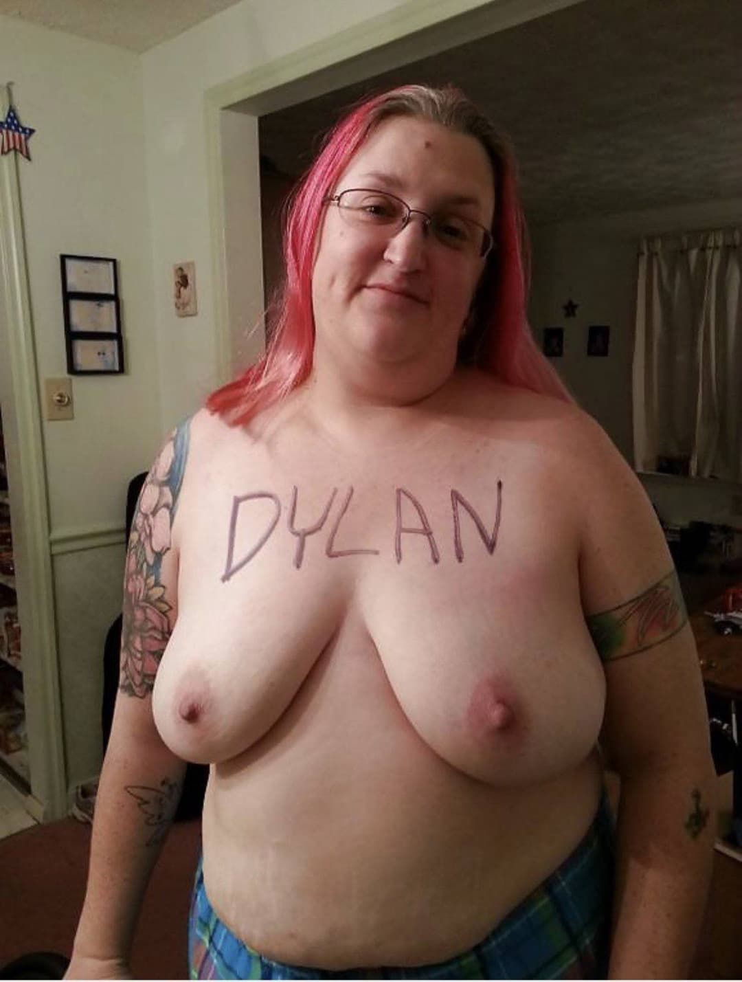 BBW cheating curvy chubby big tits slut wife Lauren 4 creampies, pregnancy risk anonymous sex