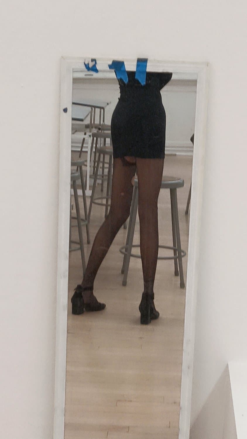 Femboy masturbating in school bathroom, wishing someone can fuck me into a drooling ahegao whore