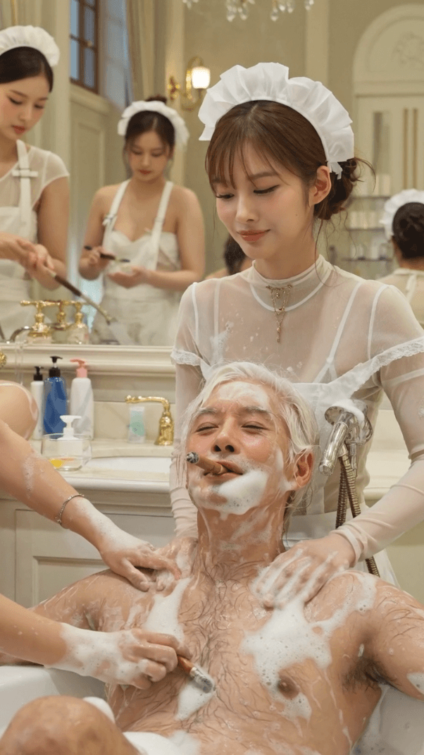 Korean NMIXX Sullyoon - Sexy Maid 6