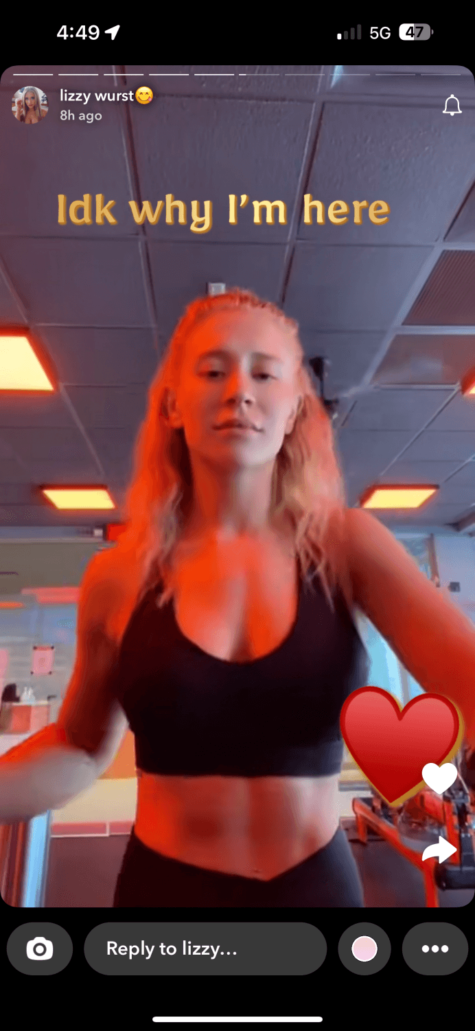 Lizzy wurst public leaks