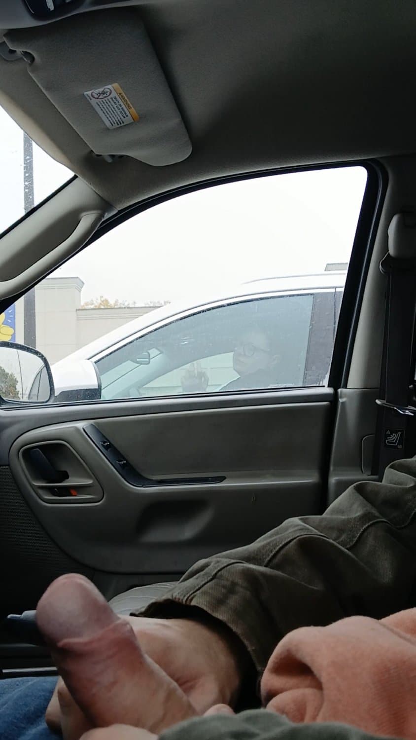 Sluts always love to watch a car dick flash