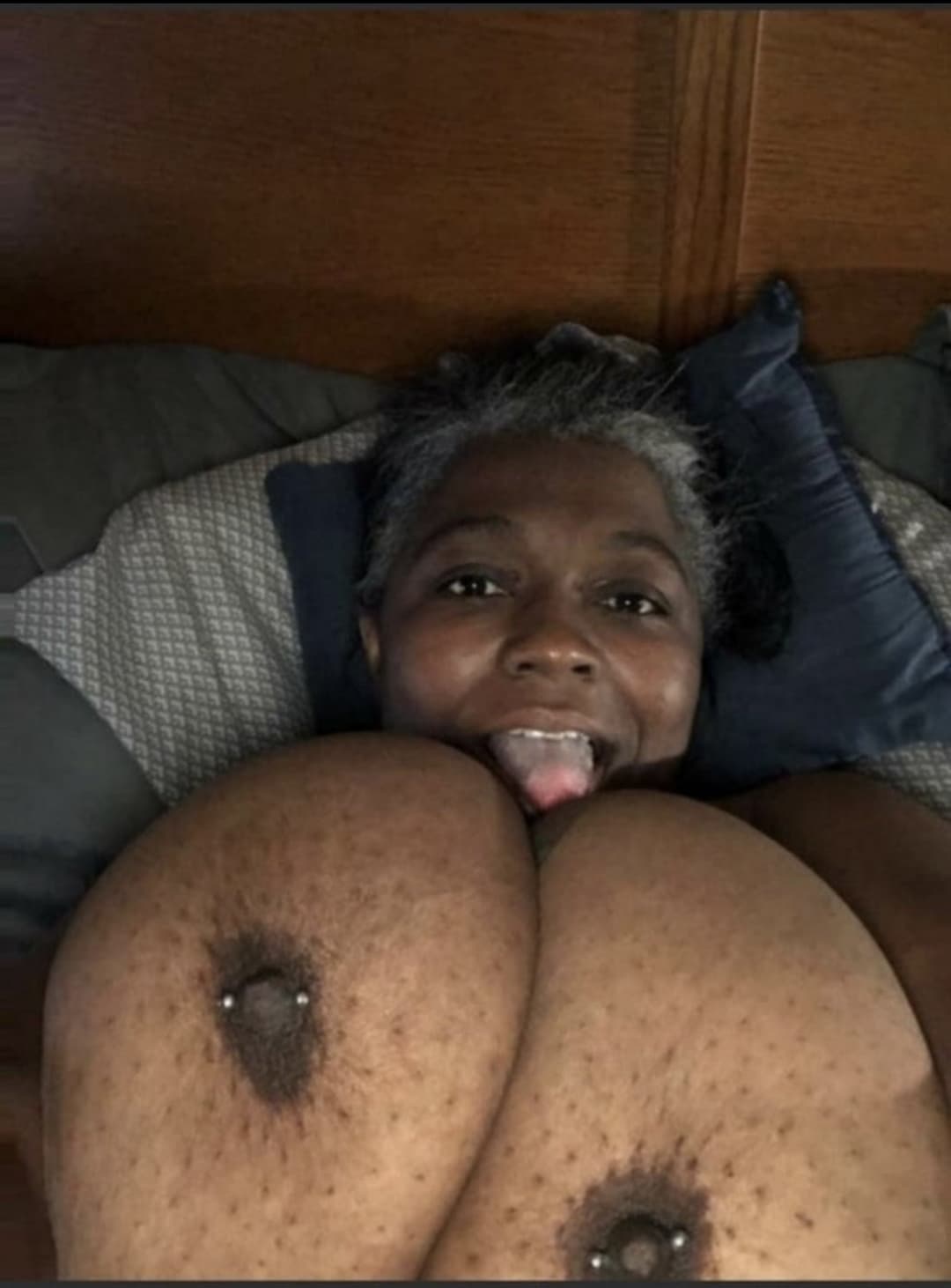 Grandma with all the smoke