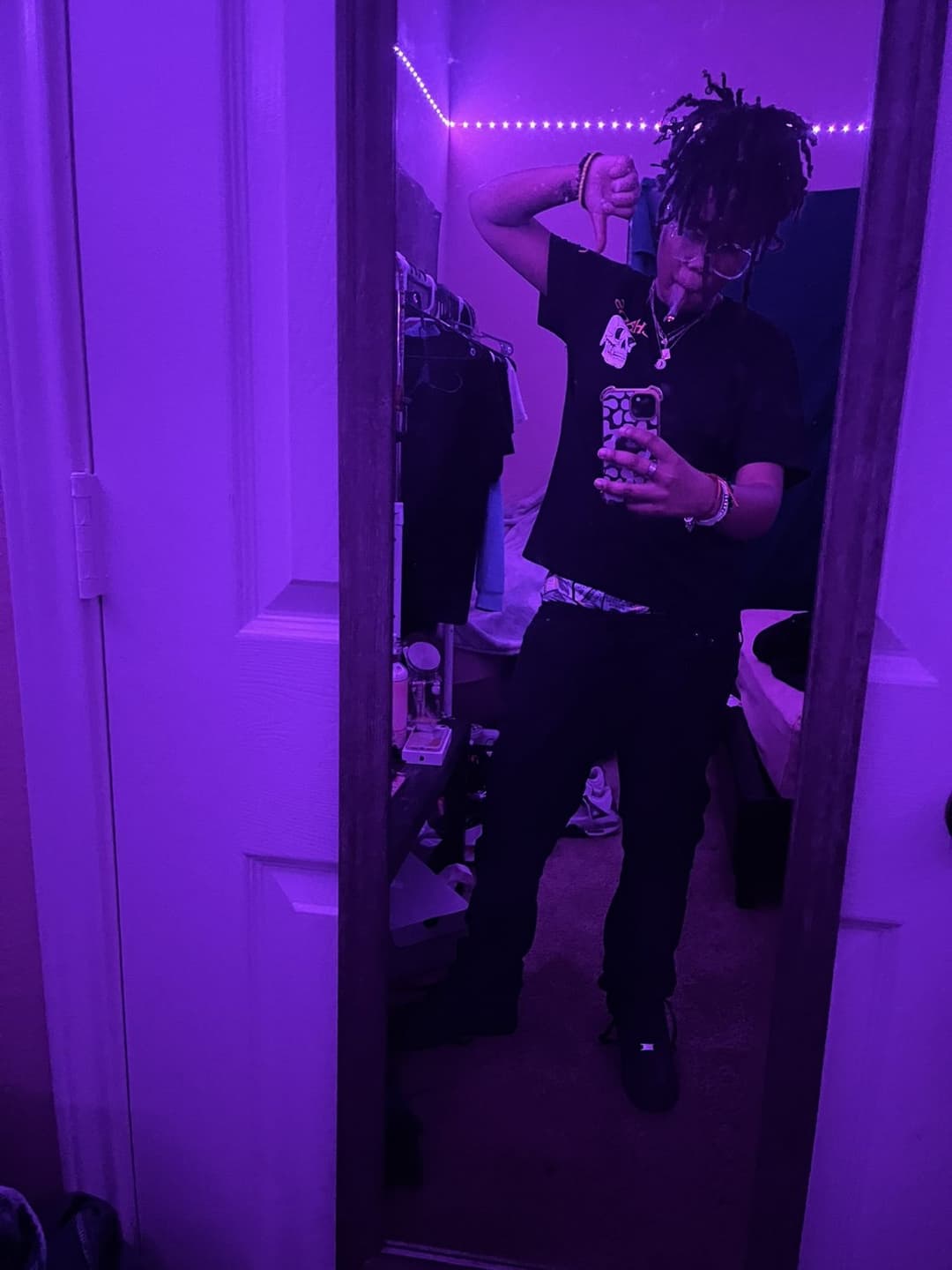 Black Tomboy Ebony Dyke Stud Lyla p3.