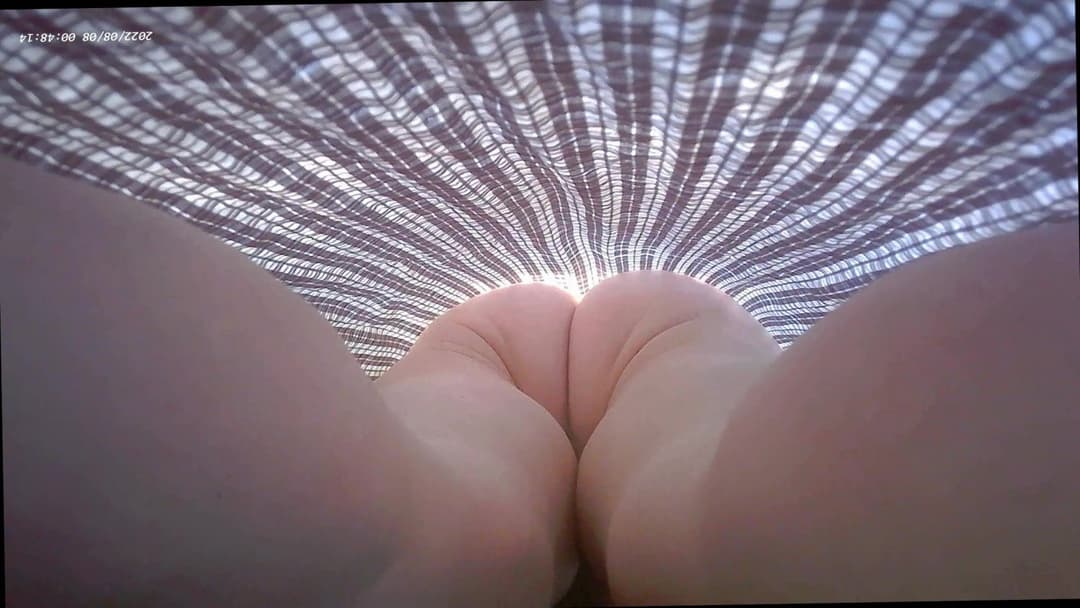 Delicious mature nurse Helen caught upskirt pantyless