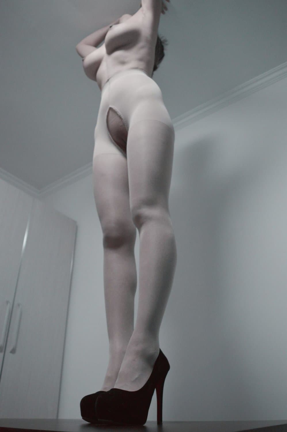 Asian amateurs in stockings