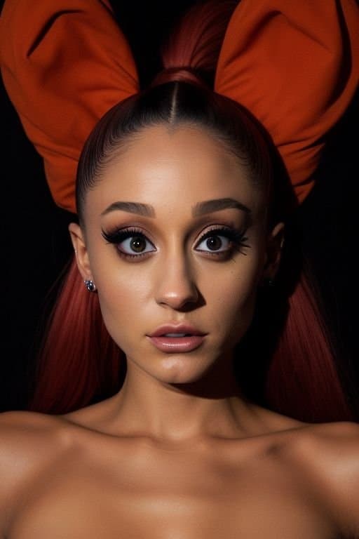 Click to view full size cursed ariana grande ai