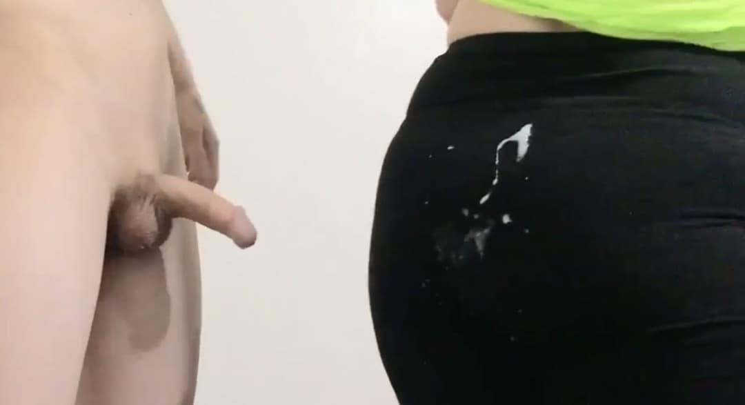 To horny this time didn’t even get her pants off